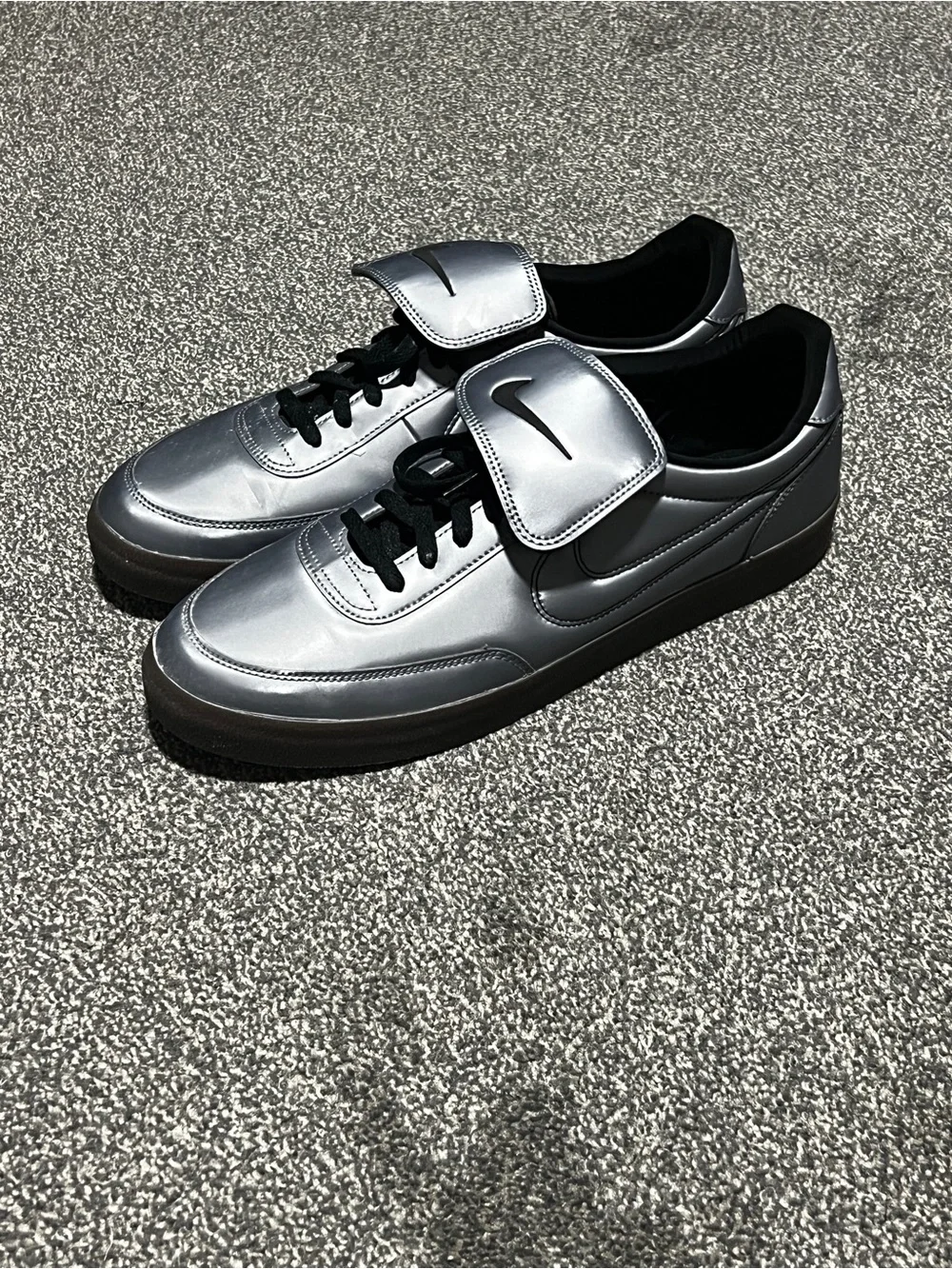 Nike Men’s Killshot Silver Low-Top Sneakers